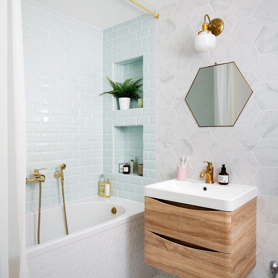 Small Bathroom Ideas Hexagons 920x920 
